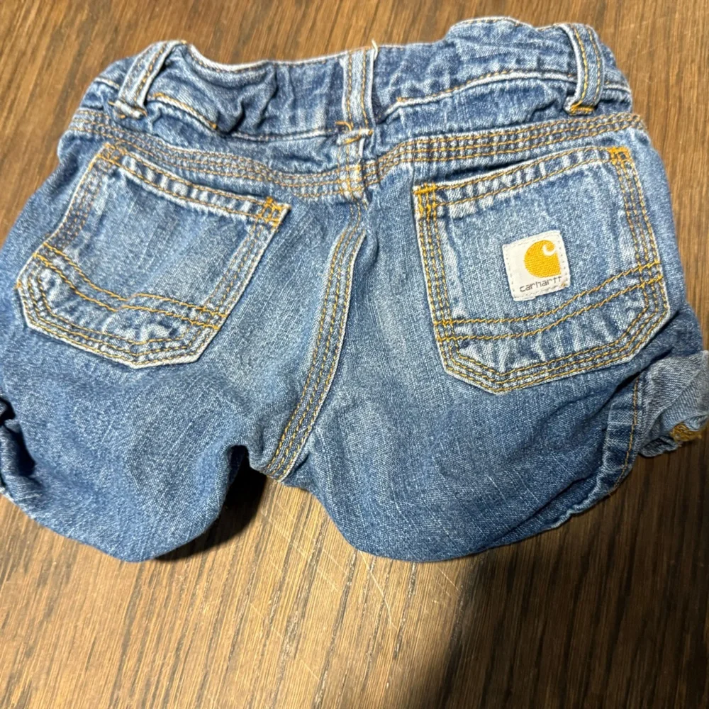 Carhartt Kids Blue girls Denim Shorts size 2T